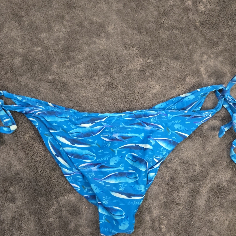 Fused Hawaii Aloha Whale Bikini Bottom